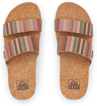 REEF Cushion Vista Higher Women's Platform Fashion Sandal, Arch Support, Ultra Soft Cushion Footbed Multi Woven