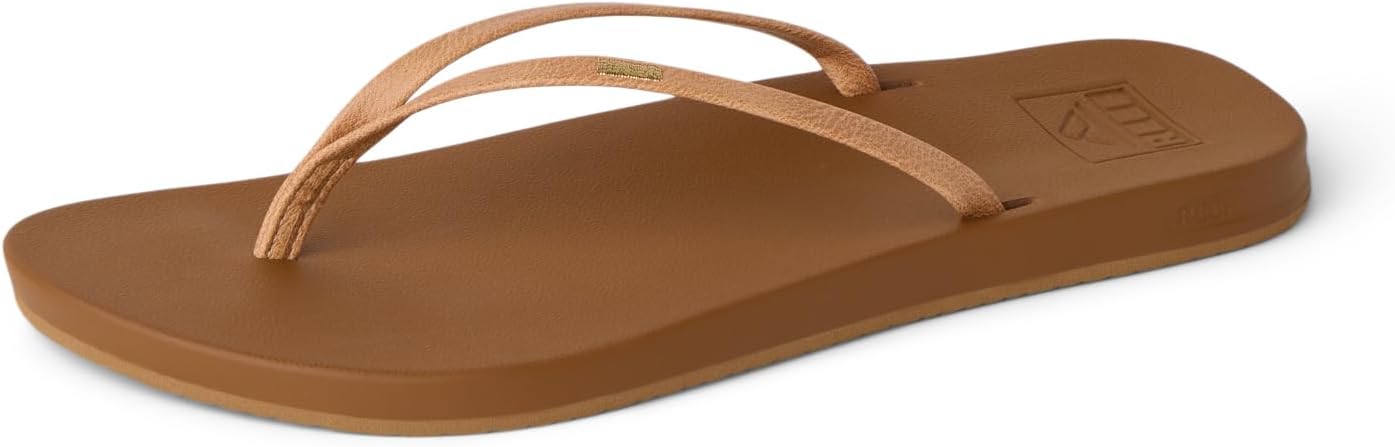 Reef Women’s Cushion Slim Flip Flop Sandal Natural
