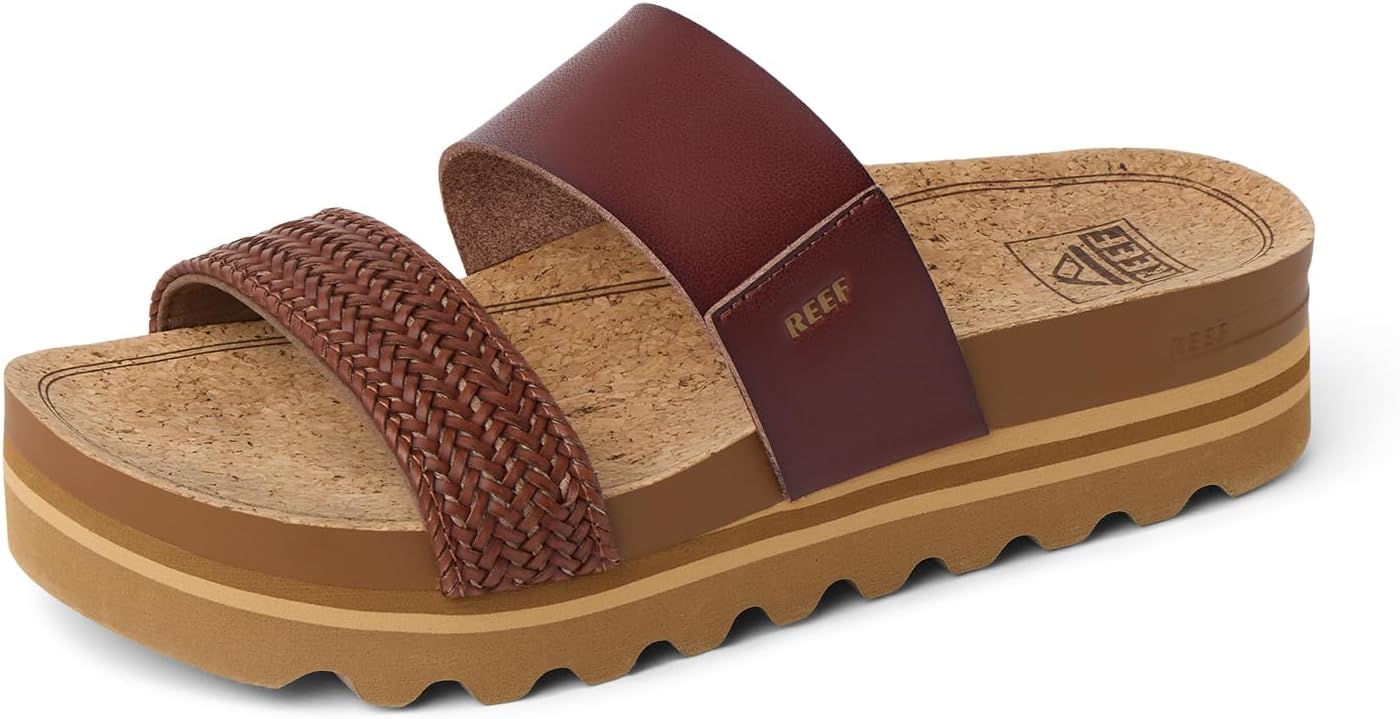 REEF Women's Sandals, Cushion Vista Hi Chocolate