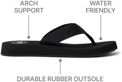 REEF Women’s Sandy Flip Flop BlackBlack