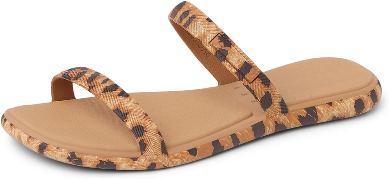 REEF Womens Sandals, Water Willow Marina Leopard