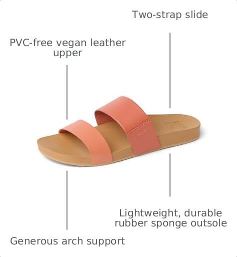 REEF Womens Sandals, Cushion Vista Mango Duo