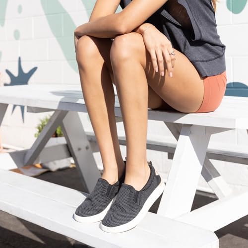 REEF Women's Neptune Elyse Slip-On Shoes Black
