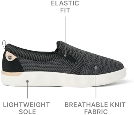 REEF Women's Neptune Elyse Slip-On Shoes Black