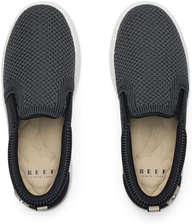 REEF Women's Neptune Elyse Slip-On Shoes Black