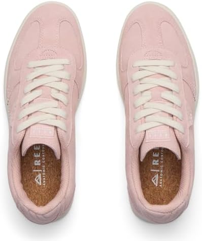 REEF Womens Boardwalk Callie Shoe, Premium Suede, Cushion Footbed Cameo Rose