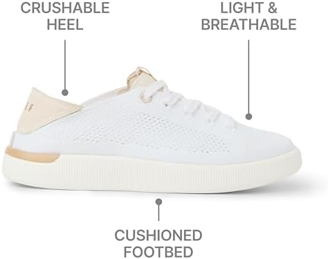 REEF Womens Neptune Shoes WhiteVintage