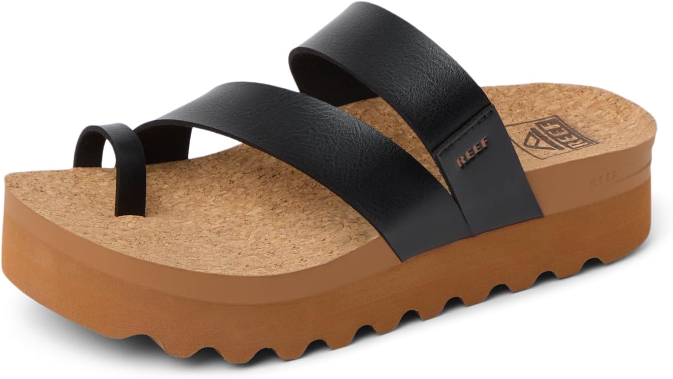 REEF Women's Sandals, Vista Hi Layla Black