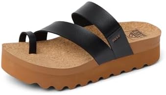 REEF Women's Sandals, Vista Hi Layla Black