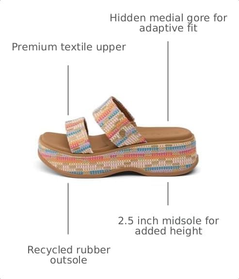REEF Women's Lofty Lux Hi Slides Beachy Woven