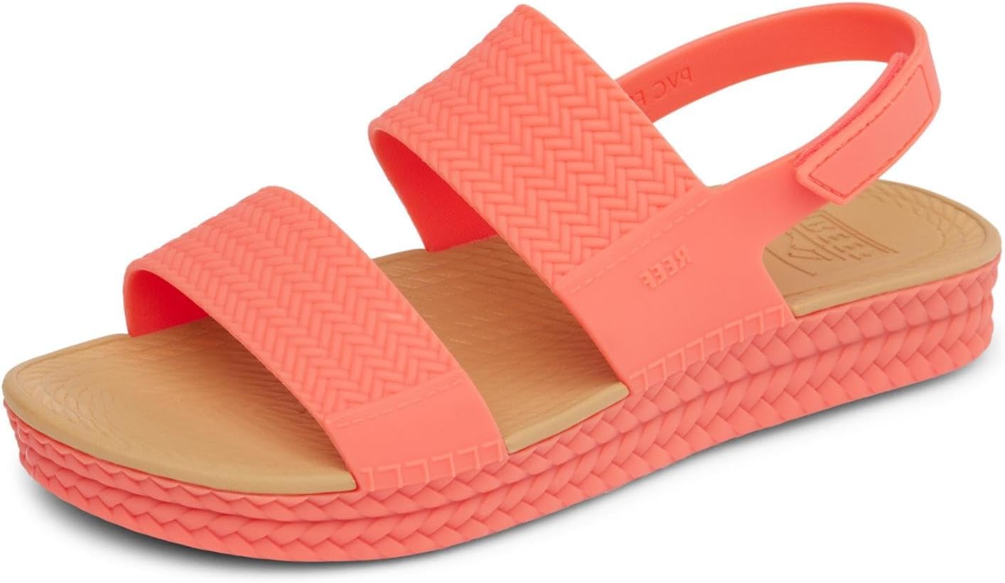 REEF Womens Sandals, Water Vista Sunset Coral