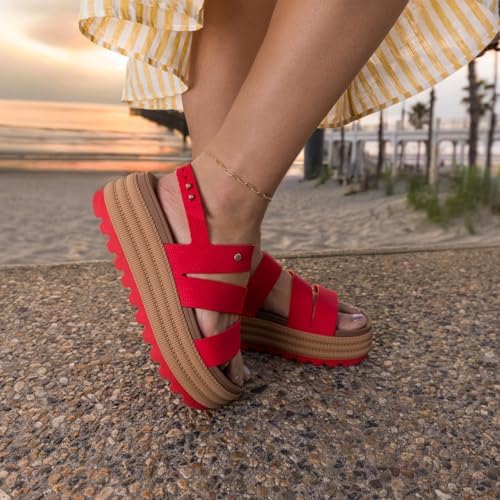 REEF Womens Sandals, Water Vista Higher 2 Cream