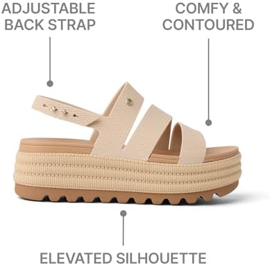 REEF Womens Sandals, Water Vista Higher 2 Cream