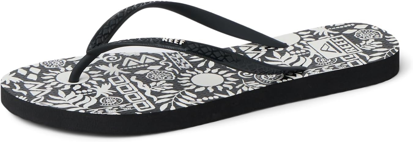 REEF Seaside Prints BlackVintage Tropic