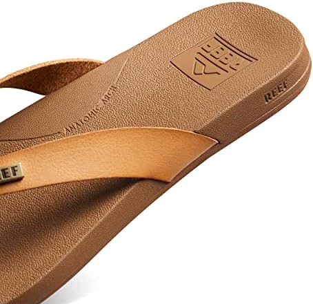 REEF Women's Cushion Lune Flip Flops Natural