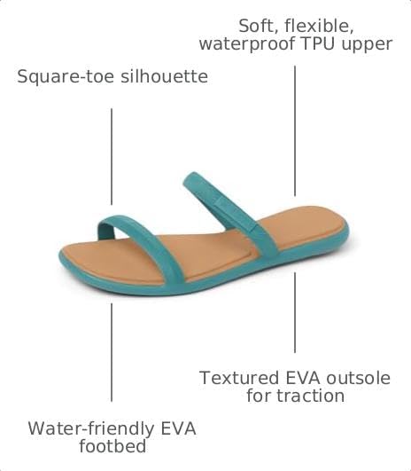 REEF Womens Sandals, Water Willow Marina Teal