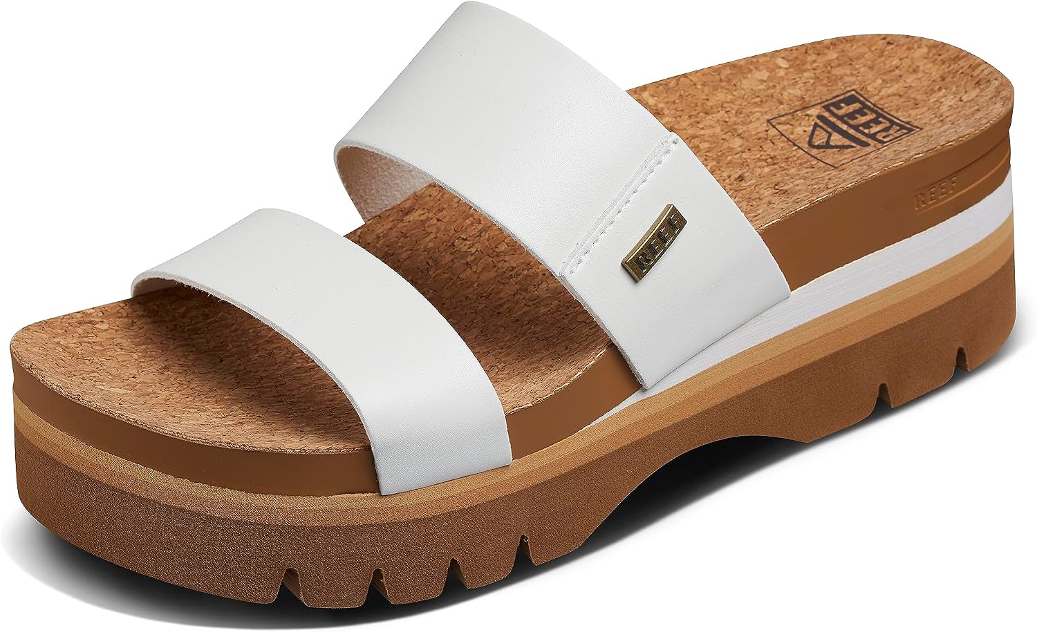 REEF Cushion Vista Higher Women's Platform Fashion Sandal, Arch Support, Ultra Soft Cushion Footbed Cloud