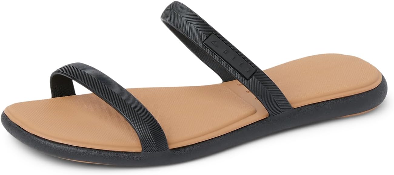 REEF Womens Sandals, Water Willow Marina Black-tan