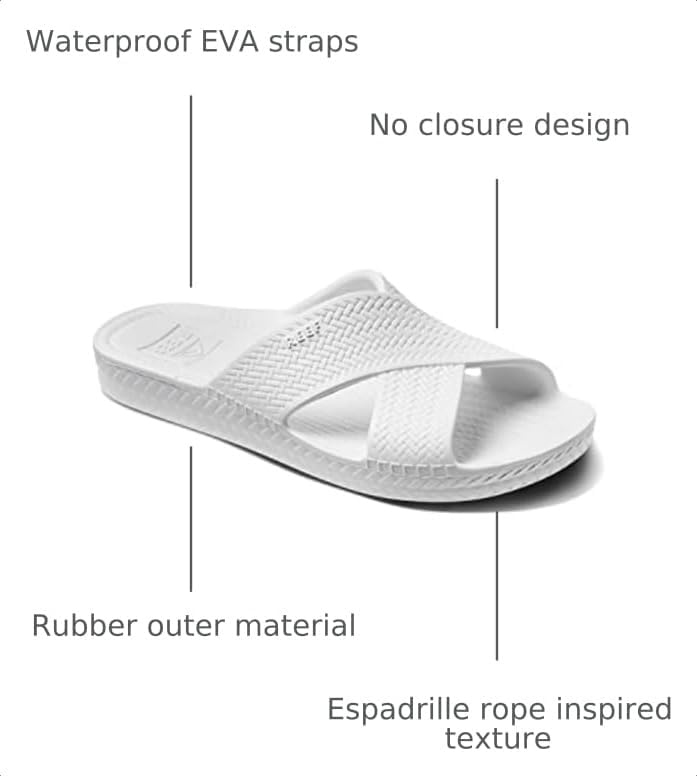 REEF Women's Water Xslide Sandals White