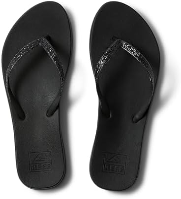 Reef Women’s Cushion Stargazer Flip Flop Sandal Black