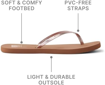 REEF Womens Bliss Nights Flip Flop Copper25