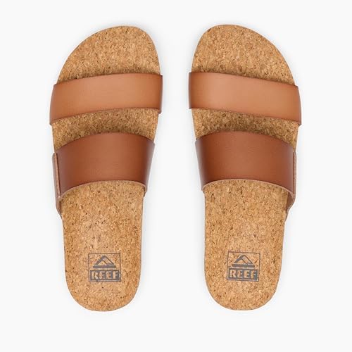 REEF Womens Sandals, Cushion Vista Espresso Duo