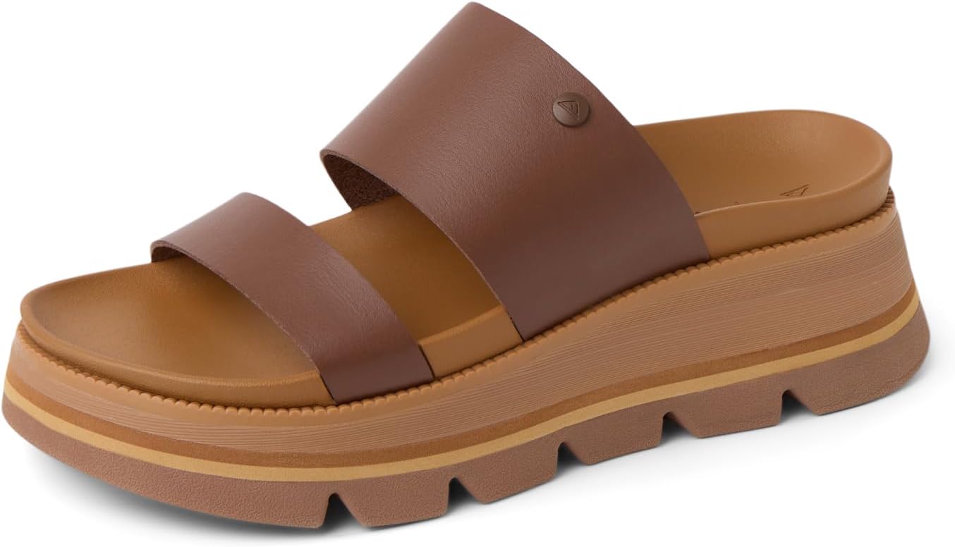 REEF Women's Vista Luxe Siaa Platform Sandals Chocolate