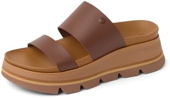 REEF Women's Vista Luxe Siaa Platform Sandals Chocolate