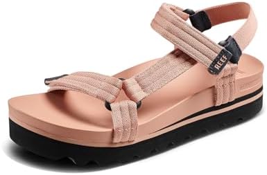 REEF Women's Cushion Rem Hi Platform Sandals Cork
