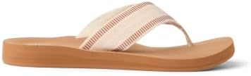 REEF Women's Sandals Spring Woven Flip Flops Warm SandBrown