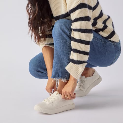 REEF Womens Neptune Shoes Cream Knit