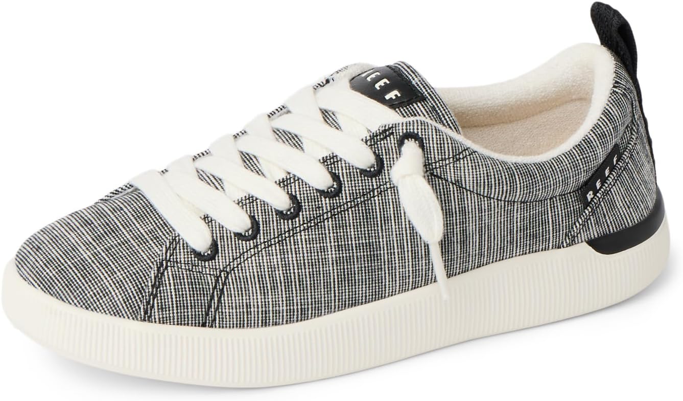 REEF Women's Shoes, Neptune Alana Black Textile