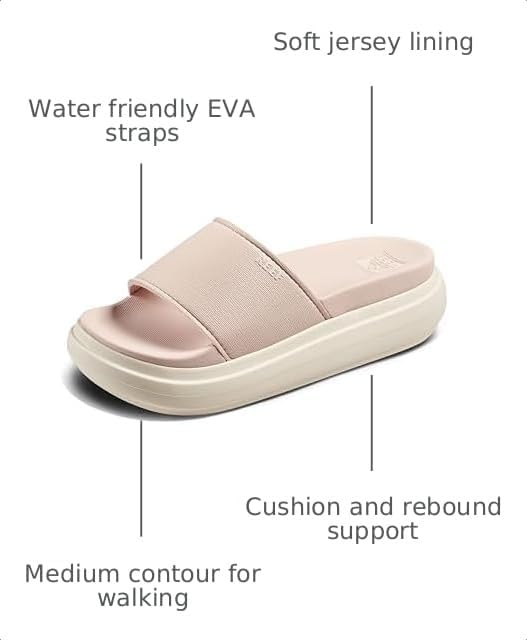 REEF Women's, Cushion Bondi Bay Sandal Cameo Rose