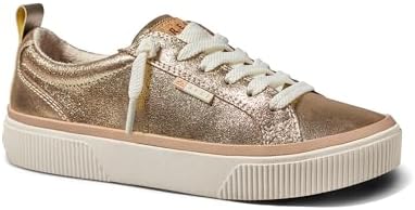 REEF Women's Lay Day Dawn Leather Shoes Champagne Suede