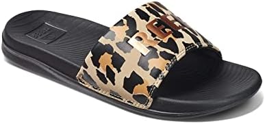REEF One Slide Womens Sandal Classic Leopard