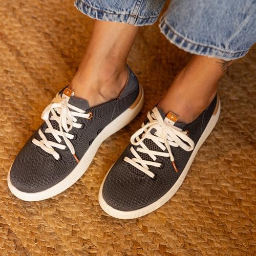 REEF Womens Neptune Shoes Charcoal
