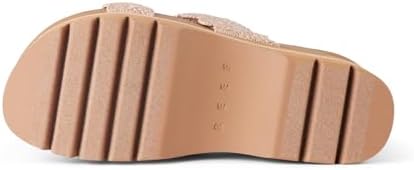 REEF Cushion Vista Higher Women's Platform Fashion Sandal, Arch Support, Ultra Soft Cushion Footbed Scalloped Rose