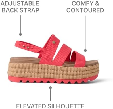 REEF Womens Sandals, Water Vista Higher 2 Hibiscus