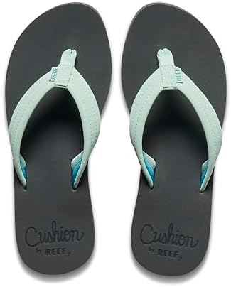 REEF Womens Sandals, Reef Cushion Breeze GreyMint