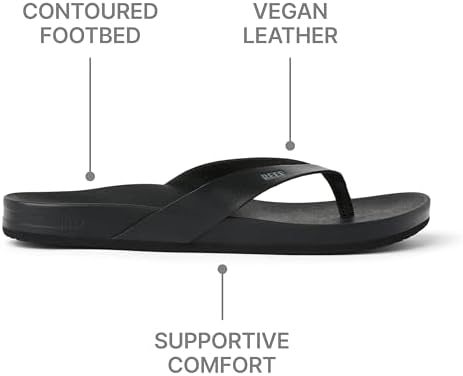 REEF Cushion Court Womens Sandal Black
