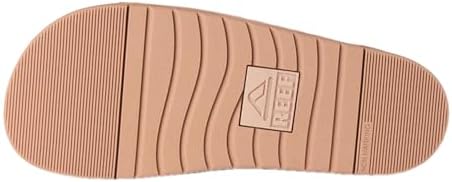 REEF Ojai Two Bar Women's Fashion Slide Sandal, Premium Leather, Soft Cushion Footbed Cork