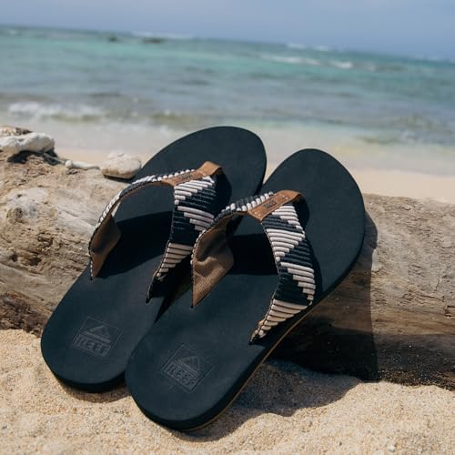 REEF Women's Sandals Spring Woven Flip Flops Pebble