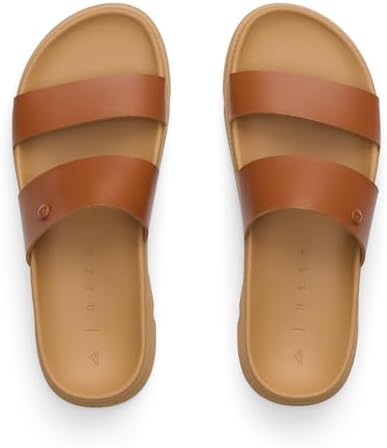 REEF Women's Vista Luxe Thea Platform Sandals Leather Brown