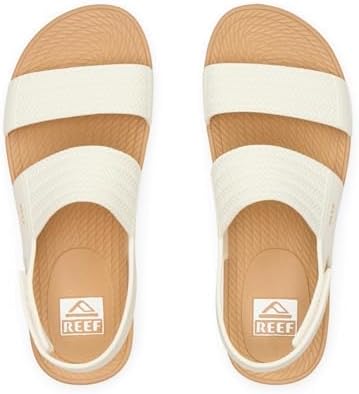 REEF Womens Sandals, Water Vista White-tan