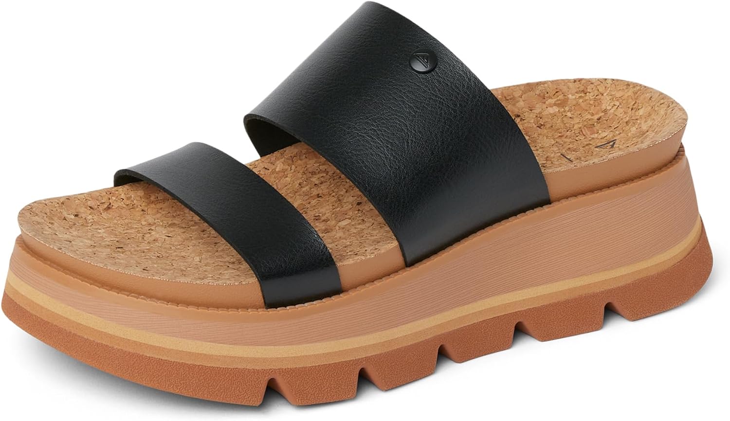 REEF Women's Vista Luxe Siaa Platform Sandals BlackTan