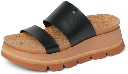 REEF Women's Vista Luxe Siaa Platform Sandals BlackTan