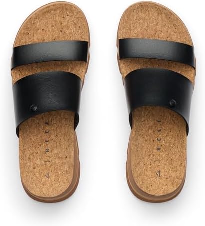 REEF Women's Vista Luxe Siaa Platform Sandals BlackTan