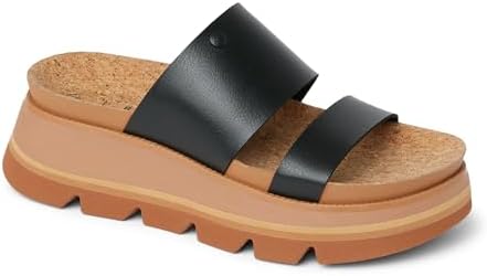 REEF Women's Vista Luxe Siaa Platform Sandals BlackTan