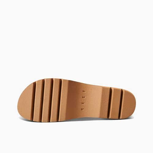 REEF Cushion Vista Higher Women's Platform Fashion Sandal, Arch Support, Ultra Soft Cushion Footbed Champagne