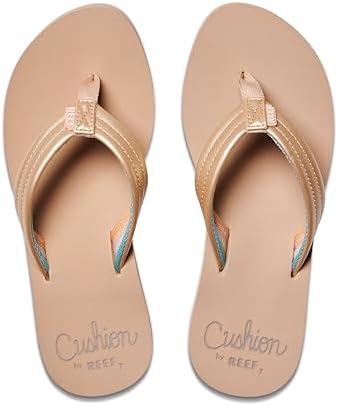 REEF Womens Sandals, Reef Cushion Breeze Golden Hour